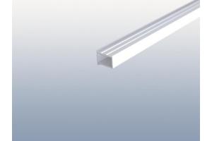 Kammerprofil aus PVC in weiß für 16mm Plexiglas Stegplatten